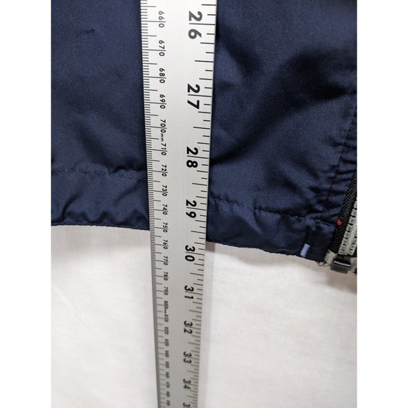 Champion Mens Windbreaker Jacket Navy Polyester Size XL - Picture 9 of 10